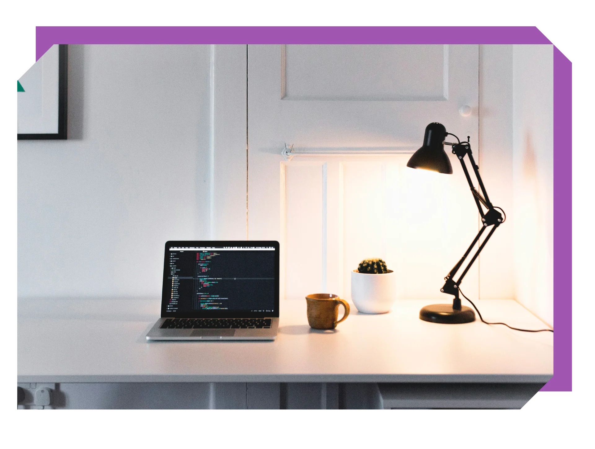 Lavender Web Studio workspace