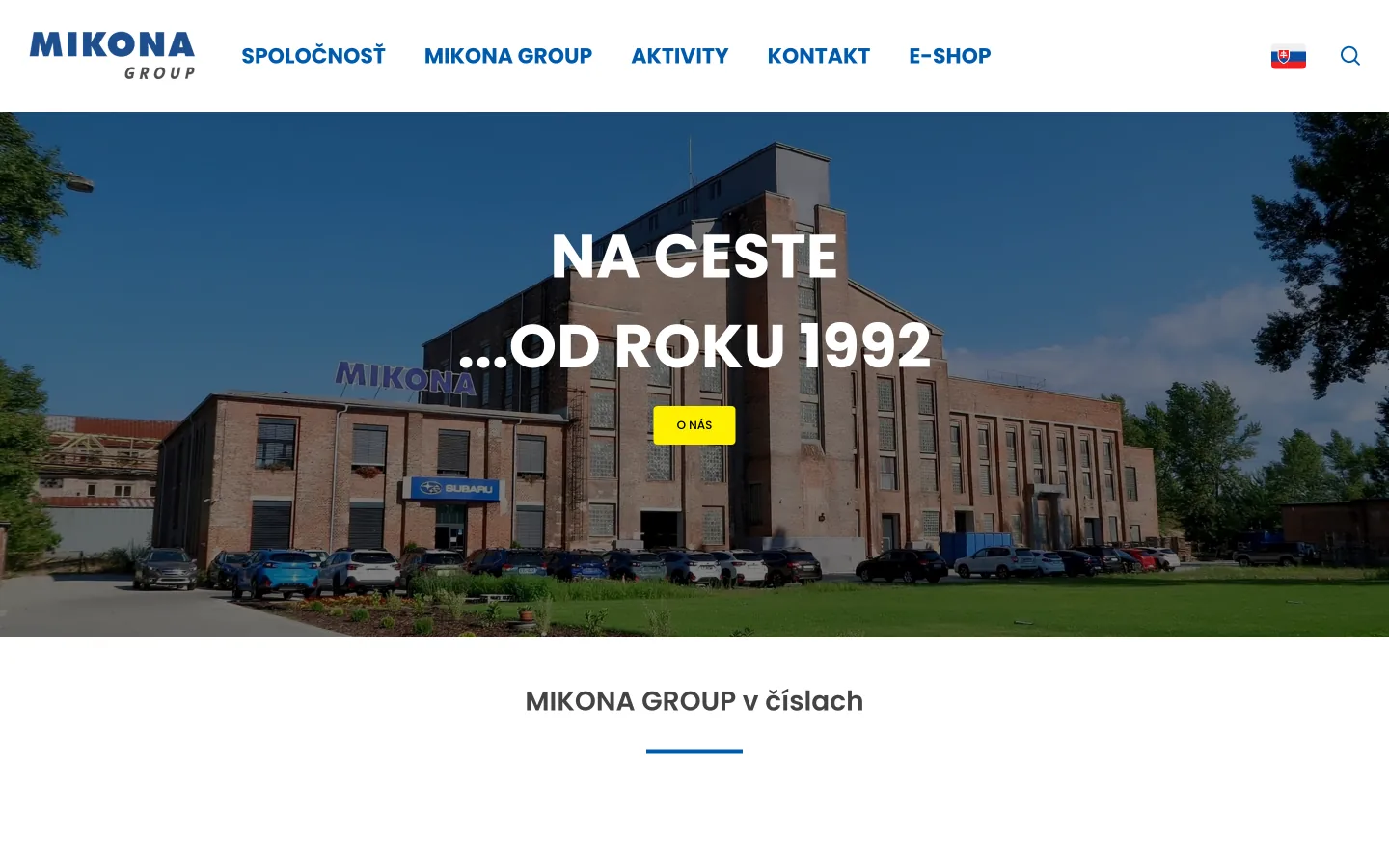 The MIKONA Group homepage